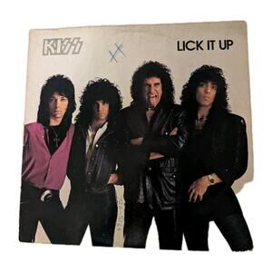 Kiss "Lick It Up" LP - Mercury 422-814 297-1 M-1